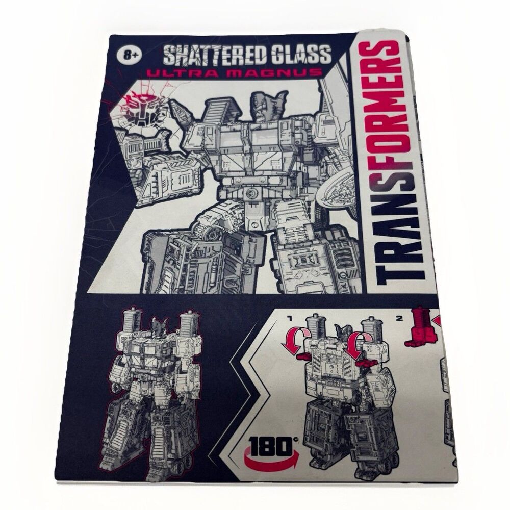 Transformers Shattered Glass Ultra Magnus Instruction MANUAL ONLY